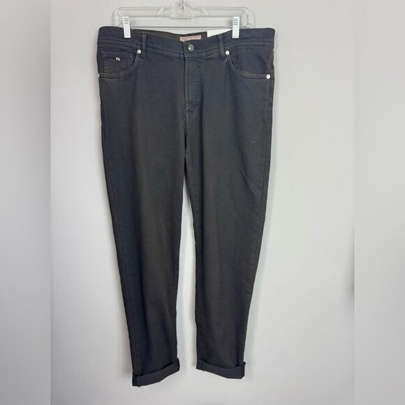 MARCO PESCAROLO | NEW Dark Green Neramo Denim Jeans Men’s Size 52R (US 36) - Picture 1 of 10